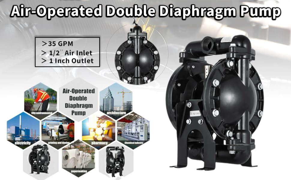 Air-Operated Double Diaphragm Pump