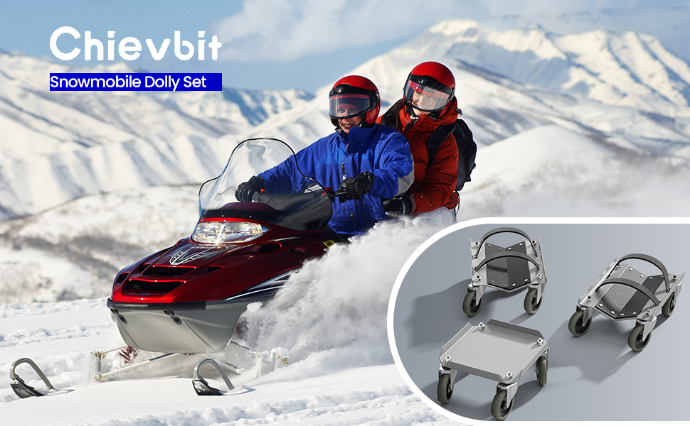 snowmobile dolly set
