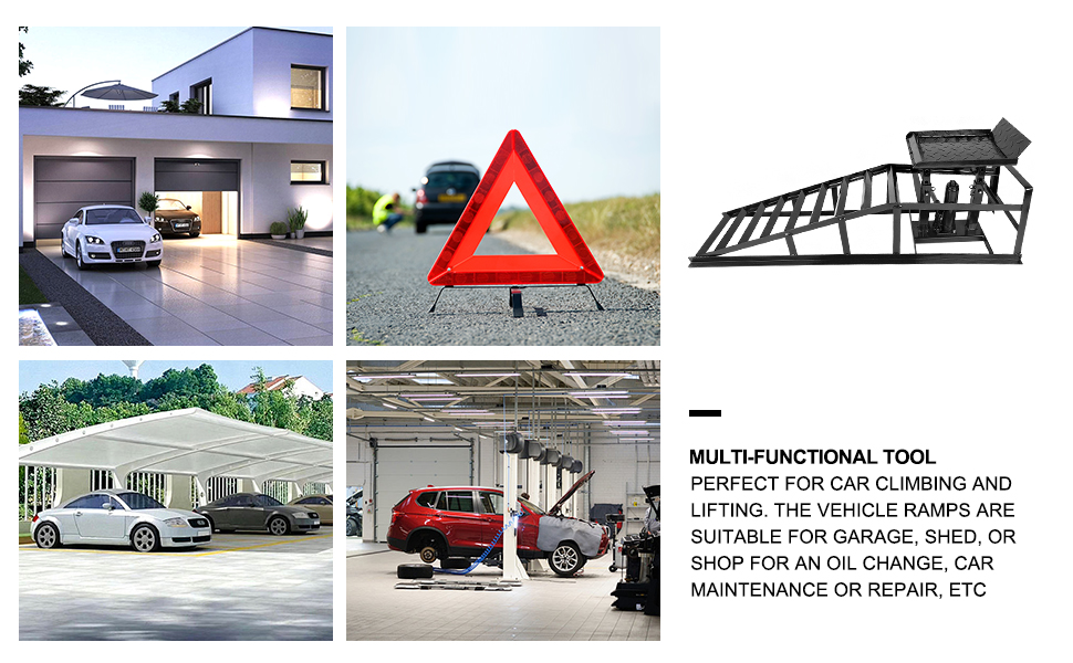 low profile car ramps