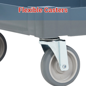 Commercial Janitorial Cleaning Cart on Wheels