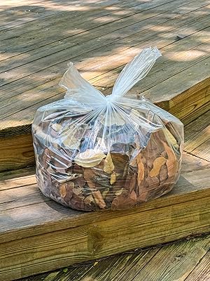 clear trash can liners