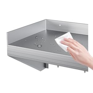 stainless steel wall shelf