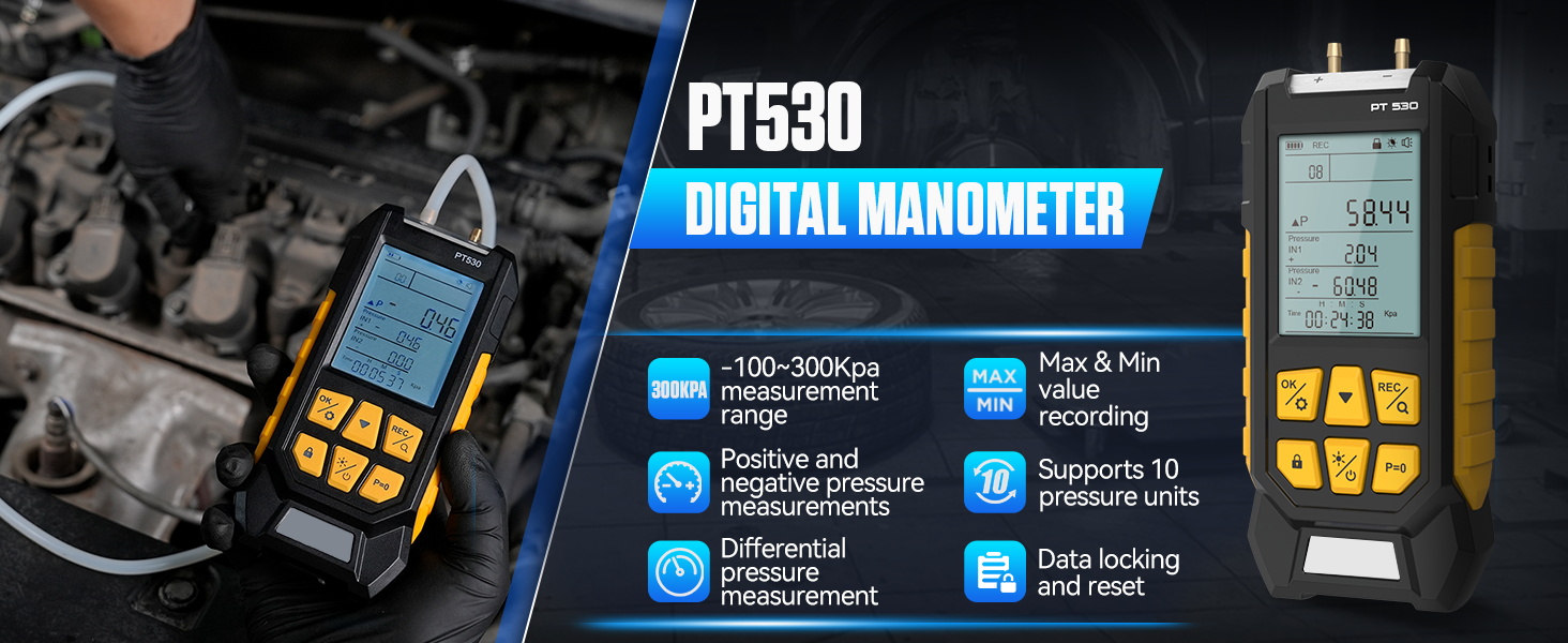 manometer gas pressure tester