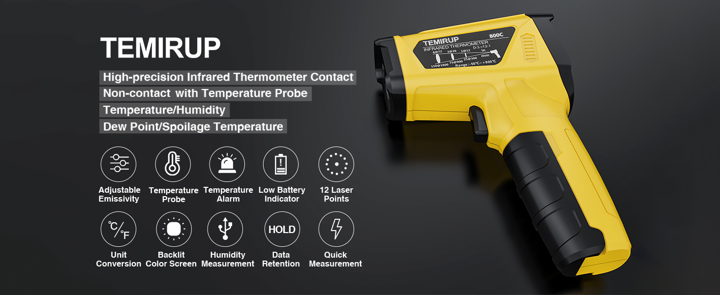 infrared thermometer gun