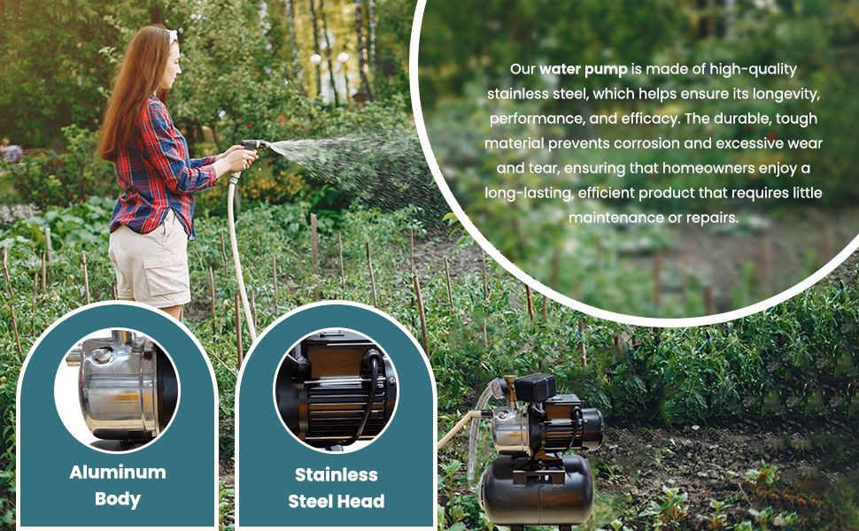 water transfer pump well pump water pump irrigation system jet pump tank automatic water pump