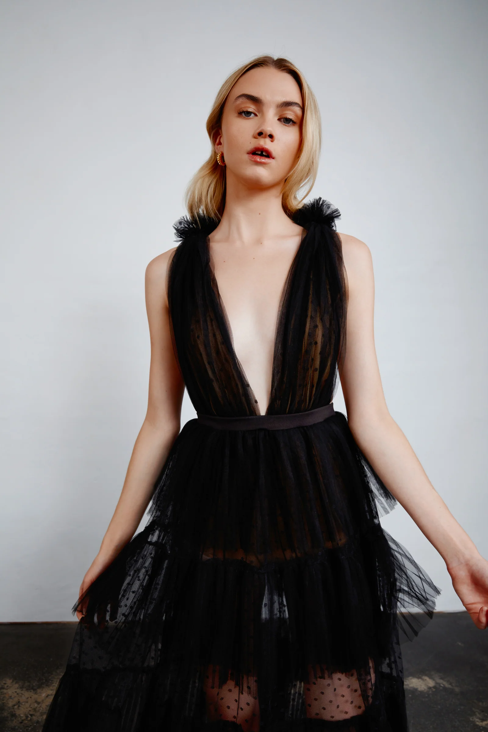 Zendaya Dress - Black - Poueer