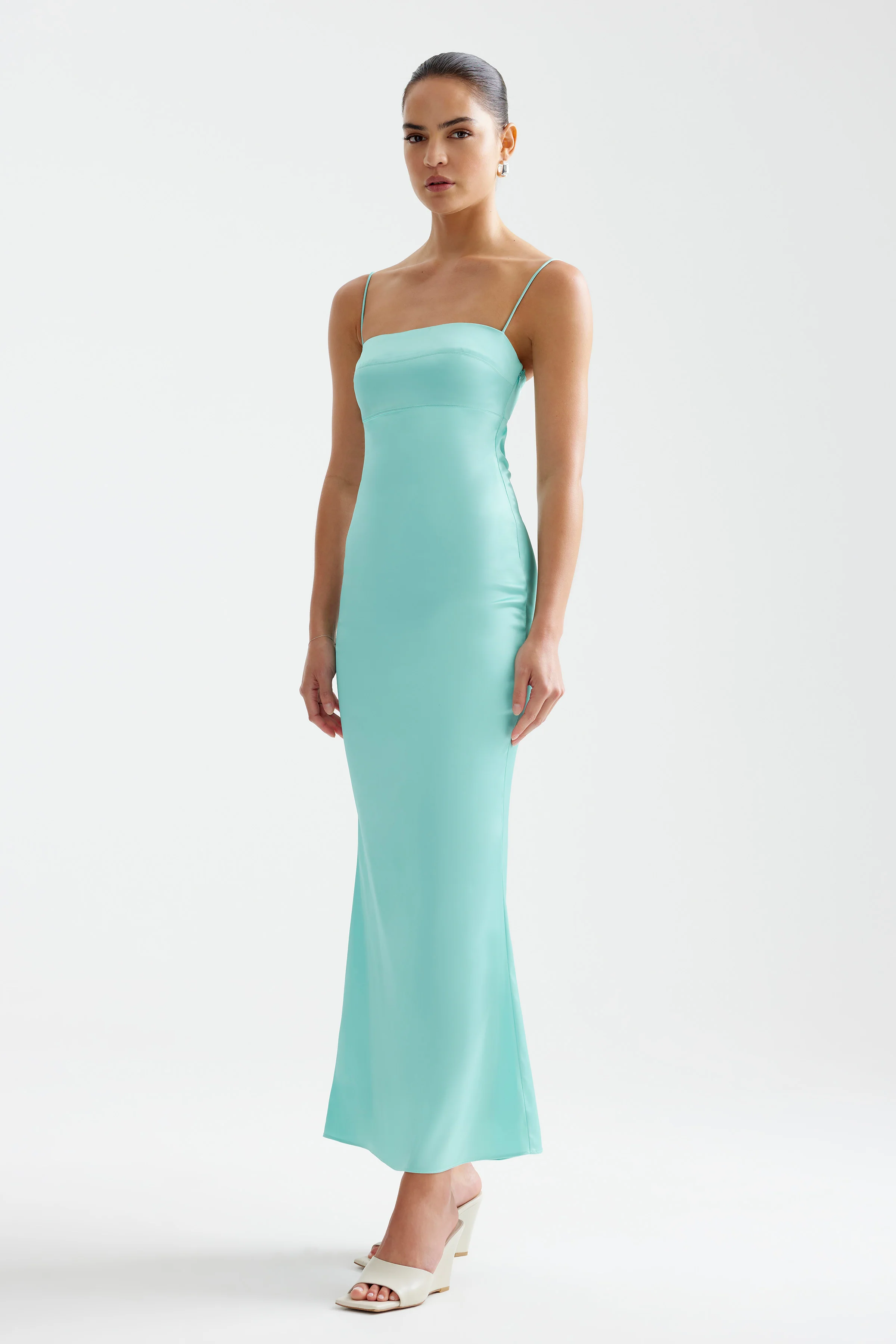 Bora Dress - Aqua - Poueer