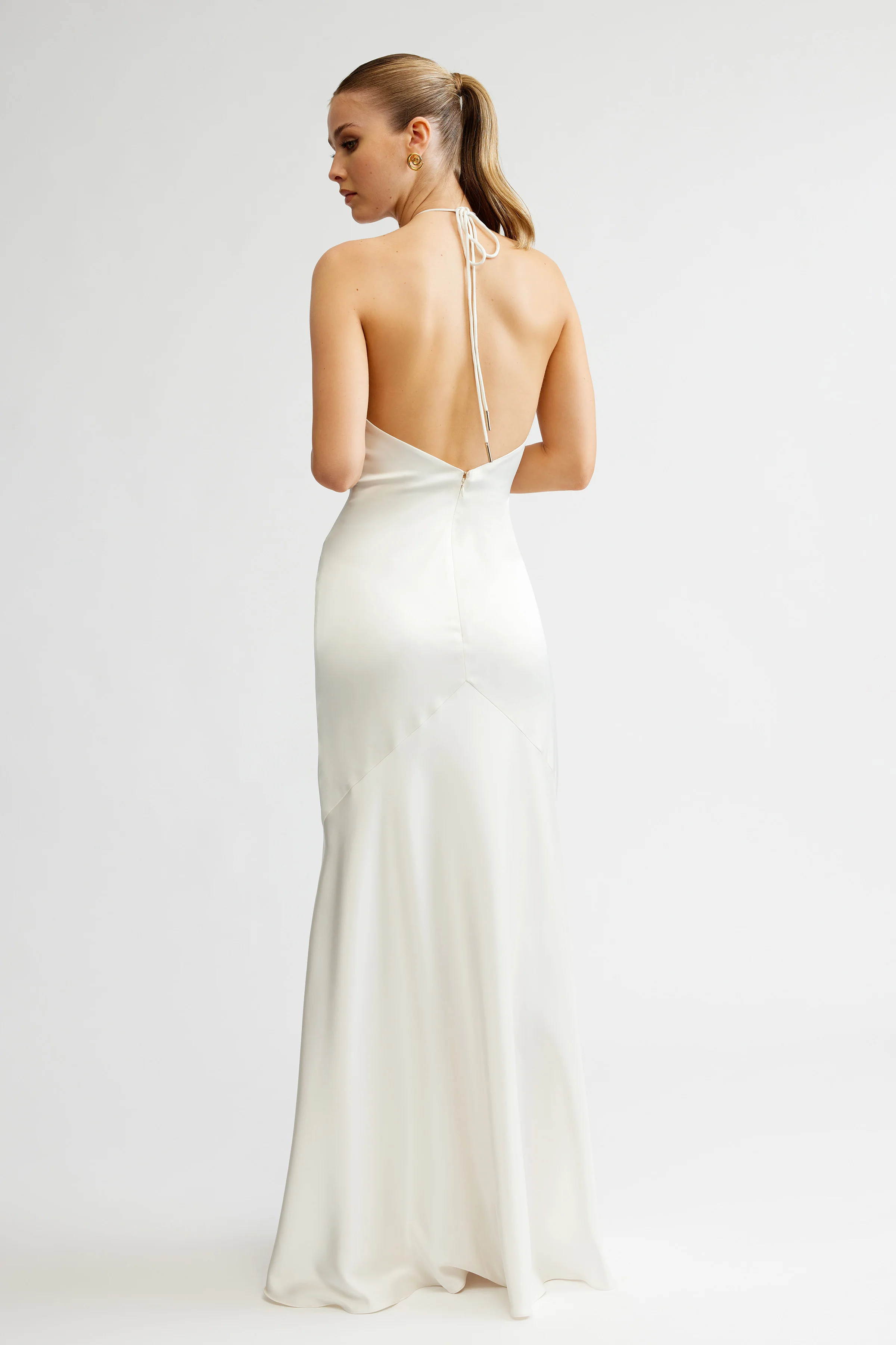 Maia Dress - Oyster - Poueer