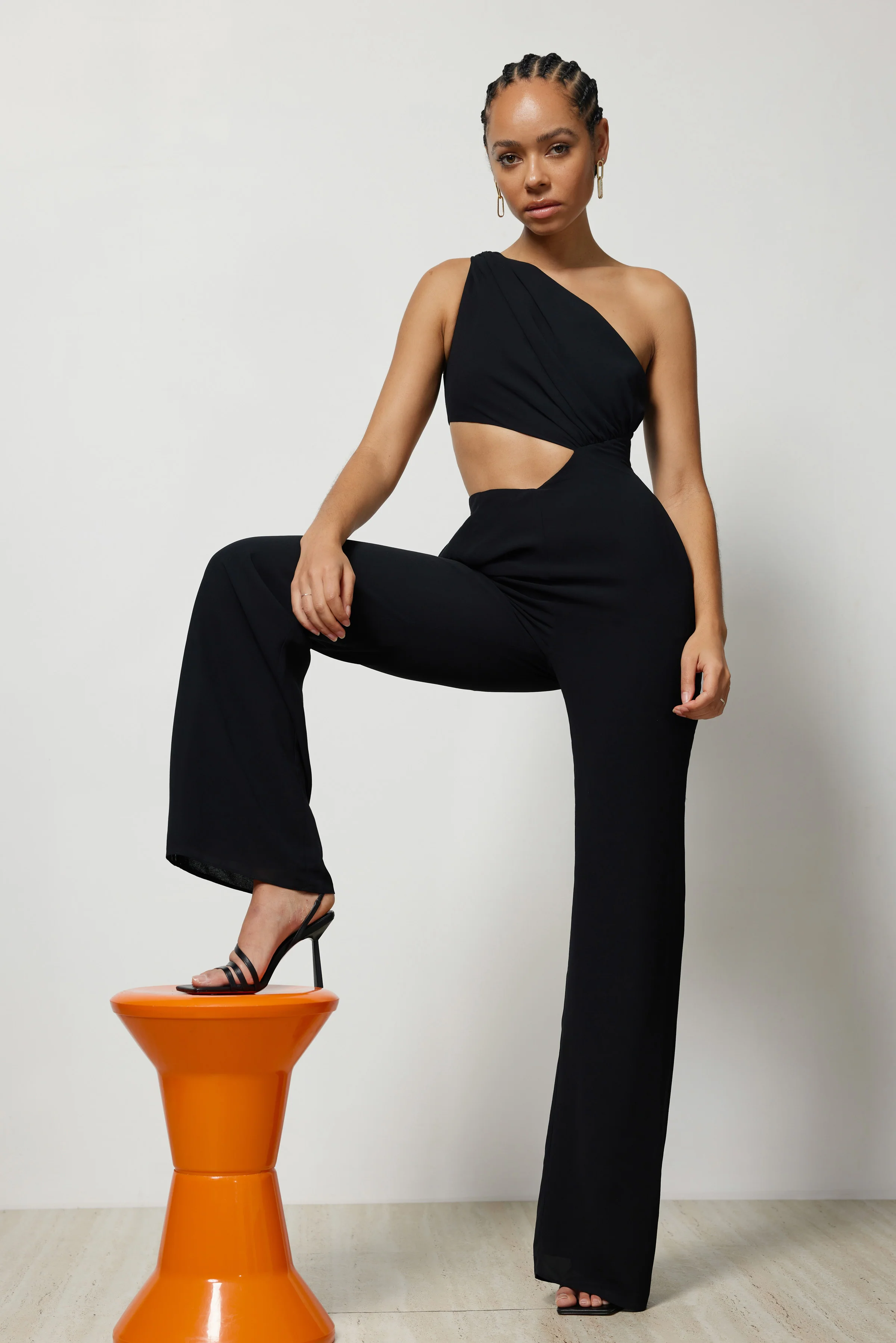 Sidra Jumpsuit - Black - Poueer