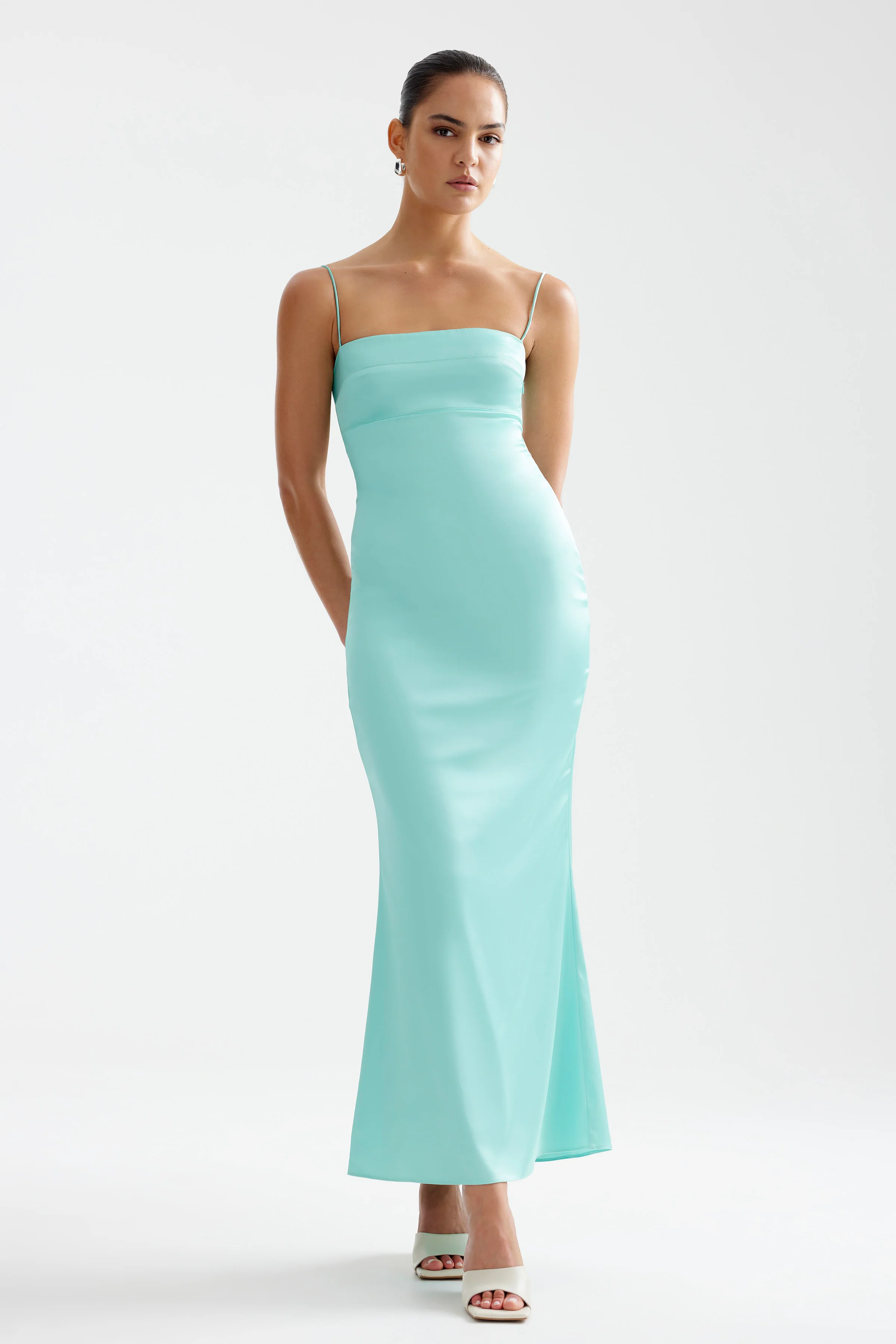 Bora Dress - Aqua - Poueer