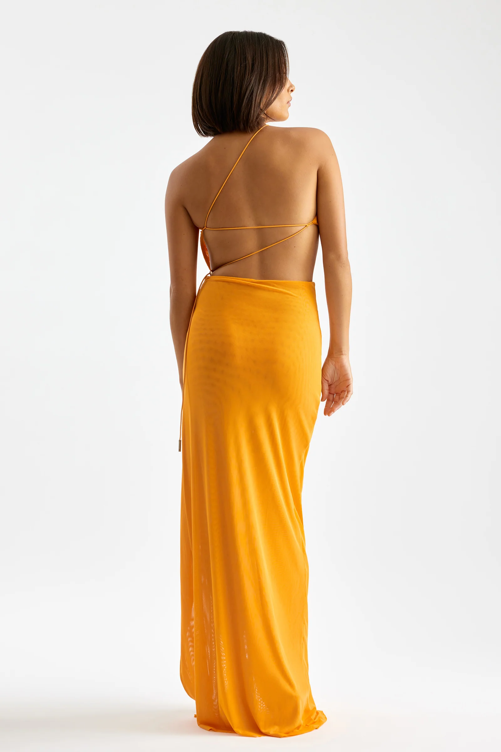 Havana Dress - Orange - Poueer