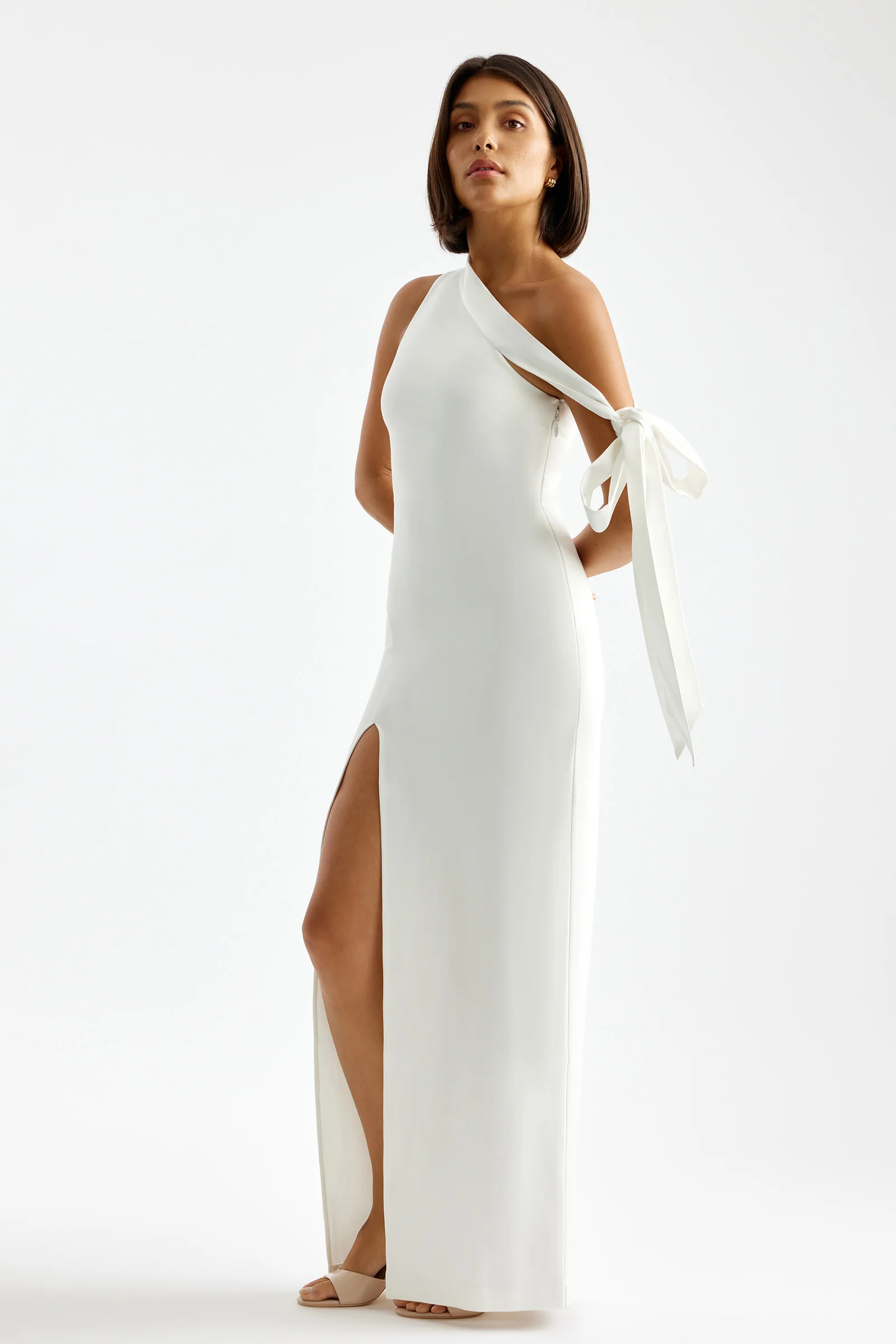 Sidney Dress - Ivory - Poueer