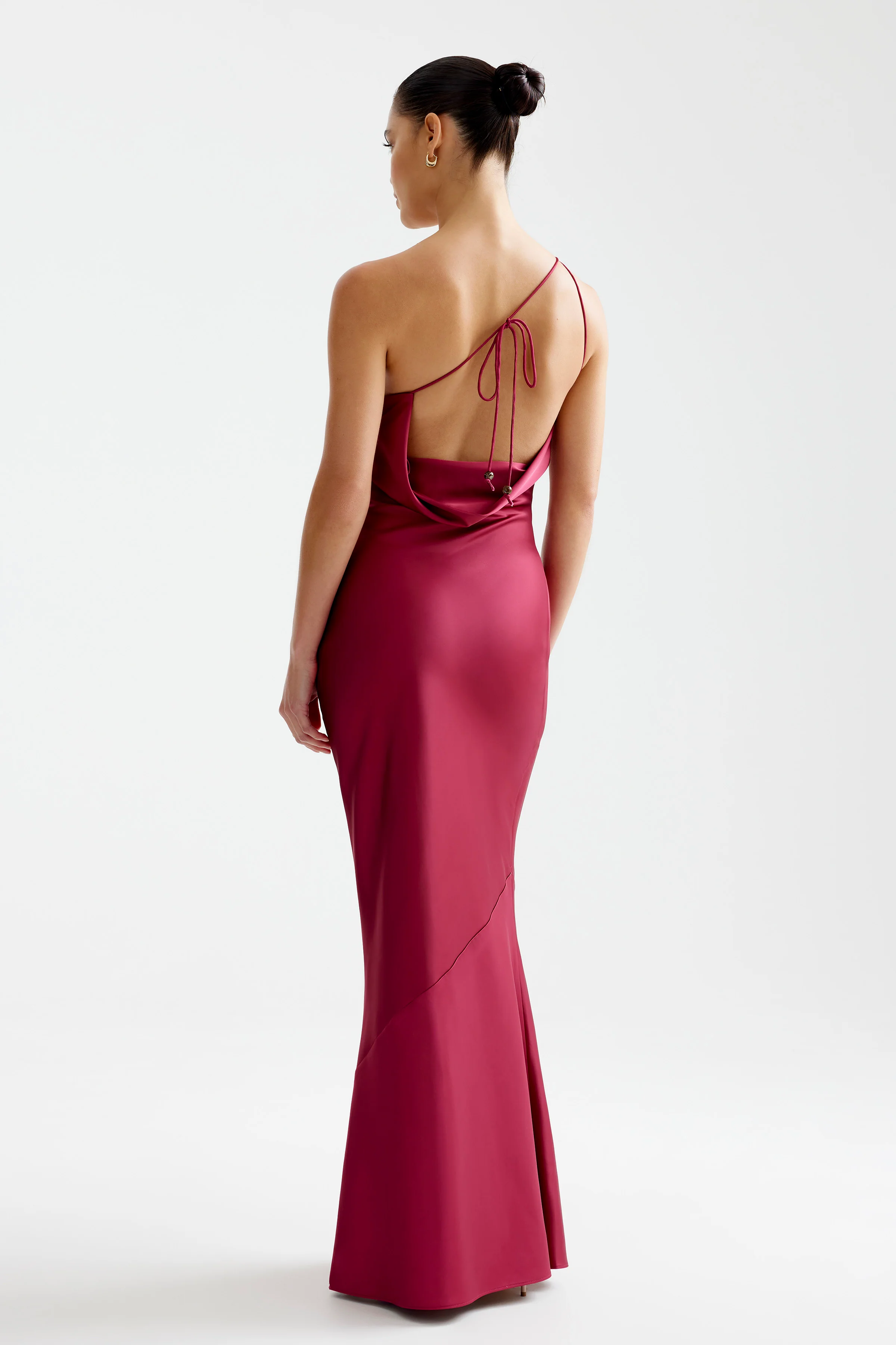 Nola Dress - Wine - Poueer