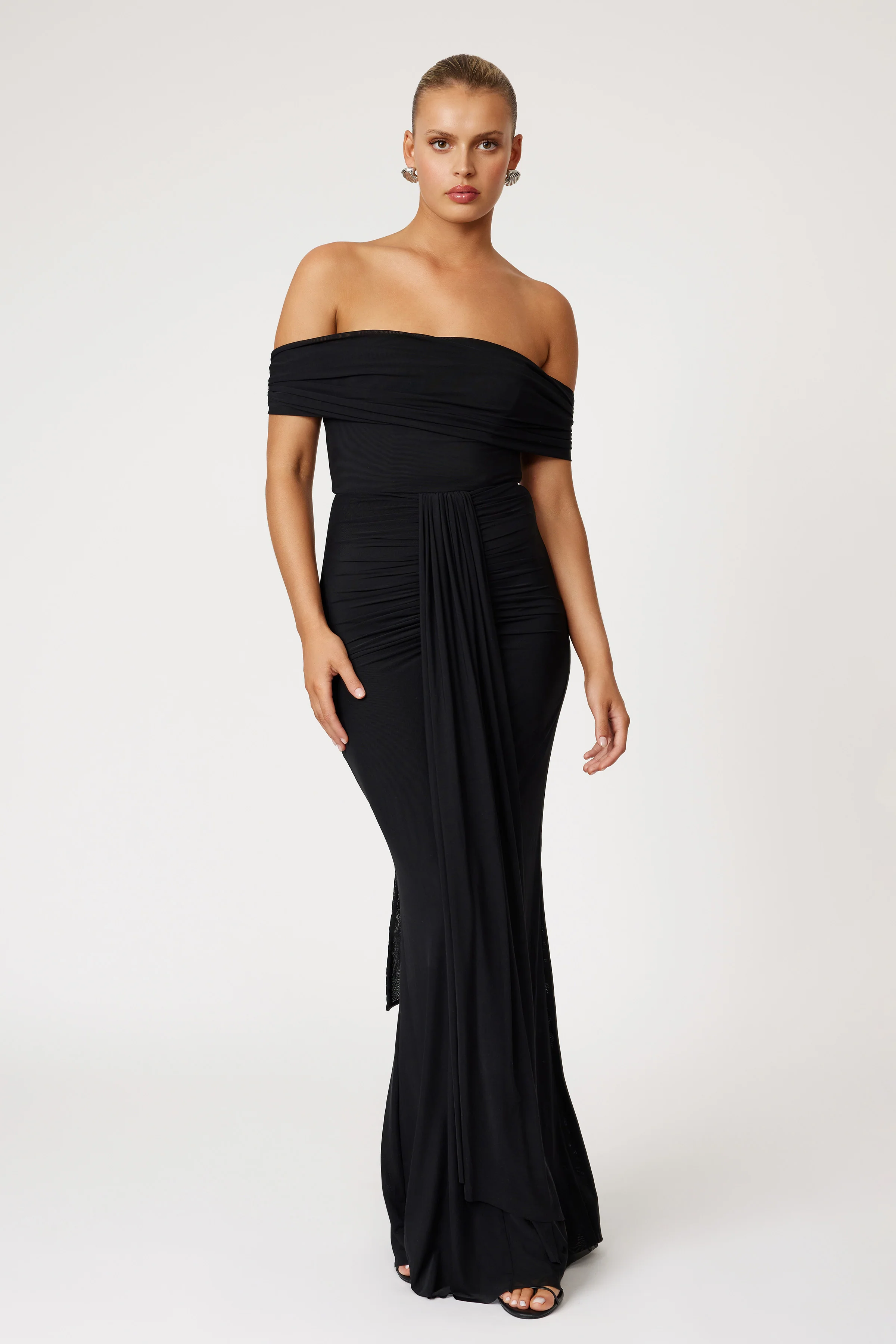 Jora Dress - Black - Poueer