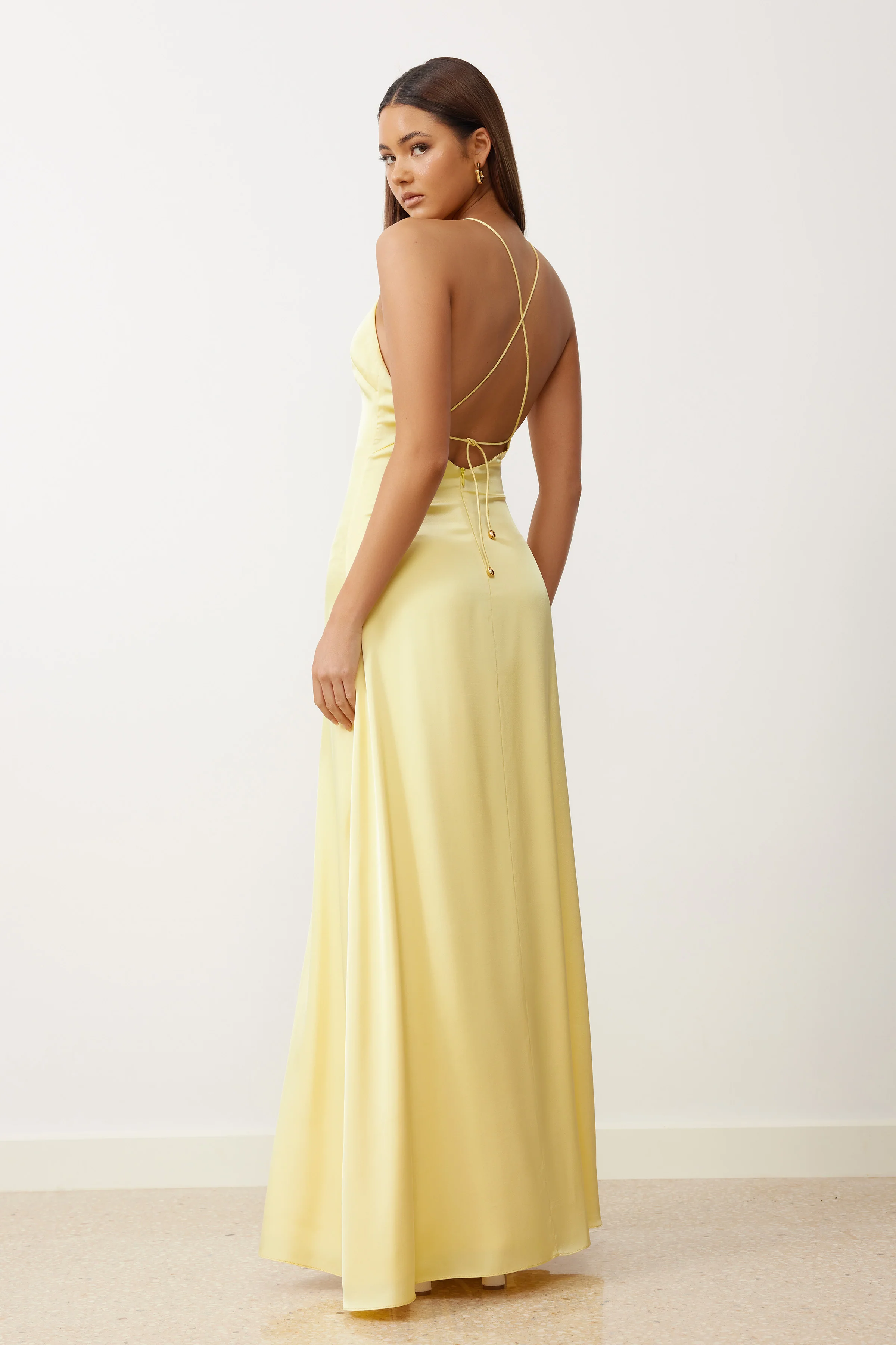 Bali Dress - Lemon - Poueer