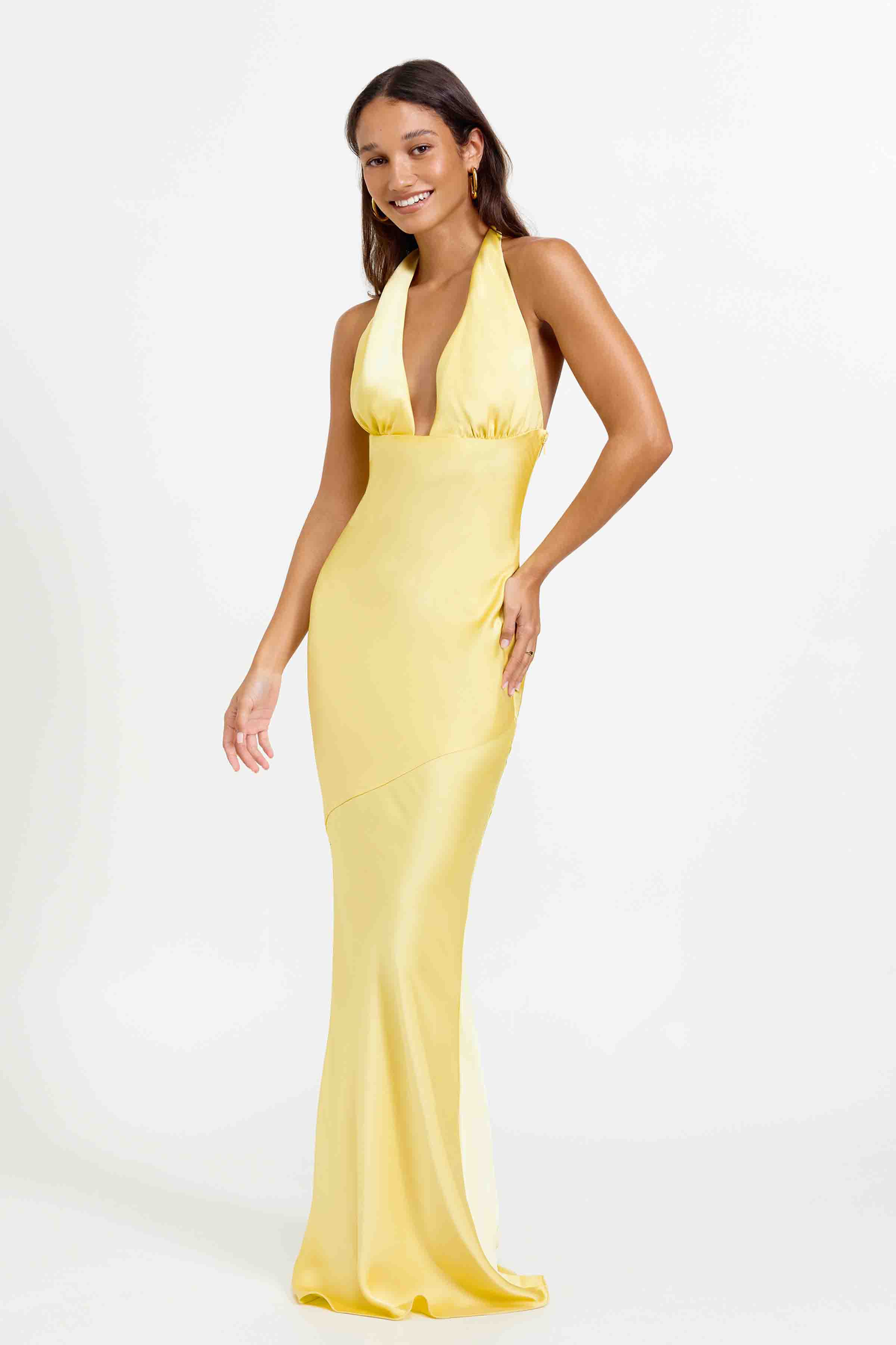 Novia Dress - Pineapple - Poueer