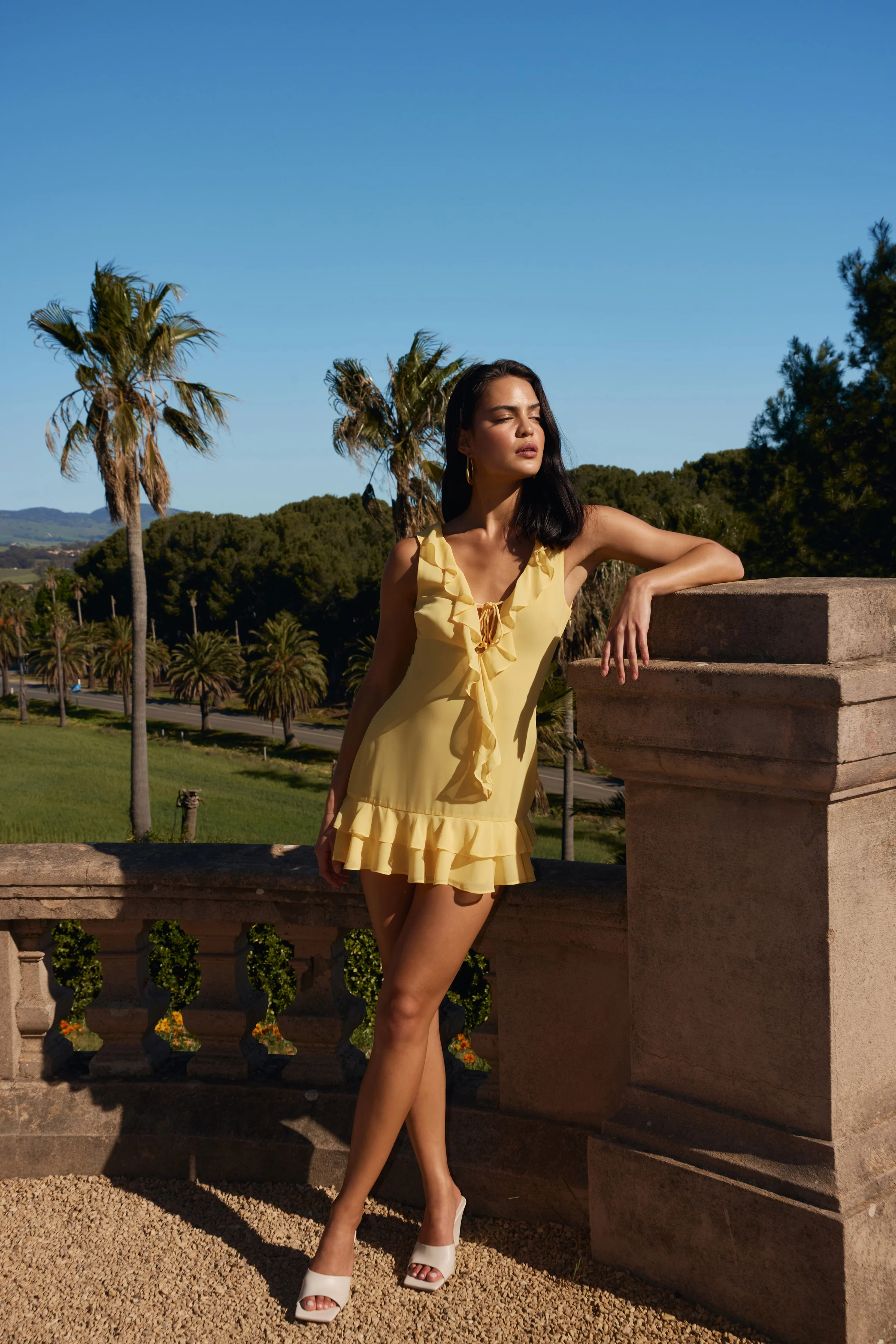 Solene Dress - Papaya - Poueer