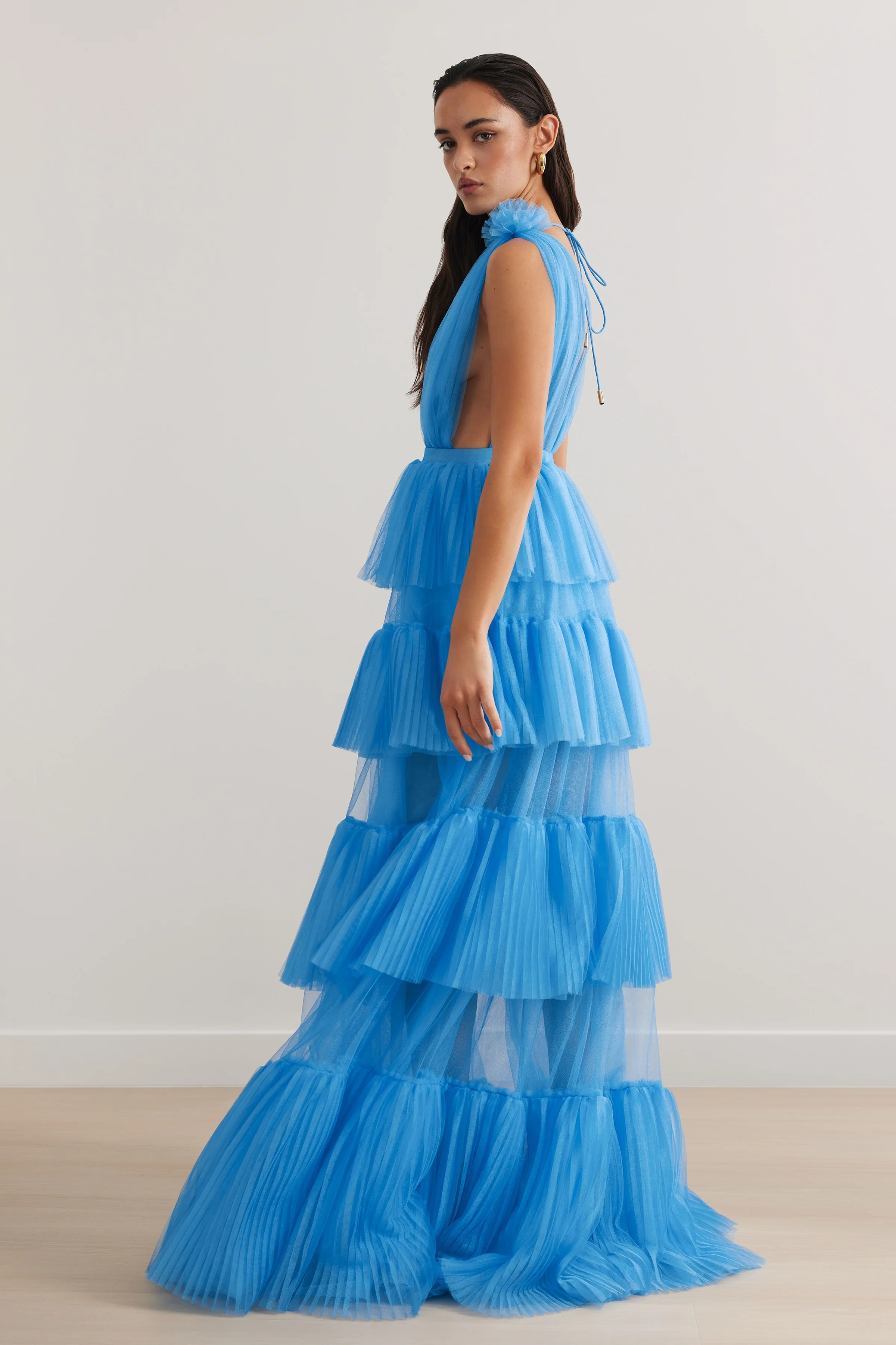 Zendaya Dress - Blue - Poueer