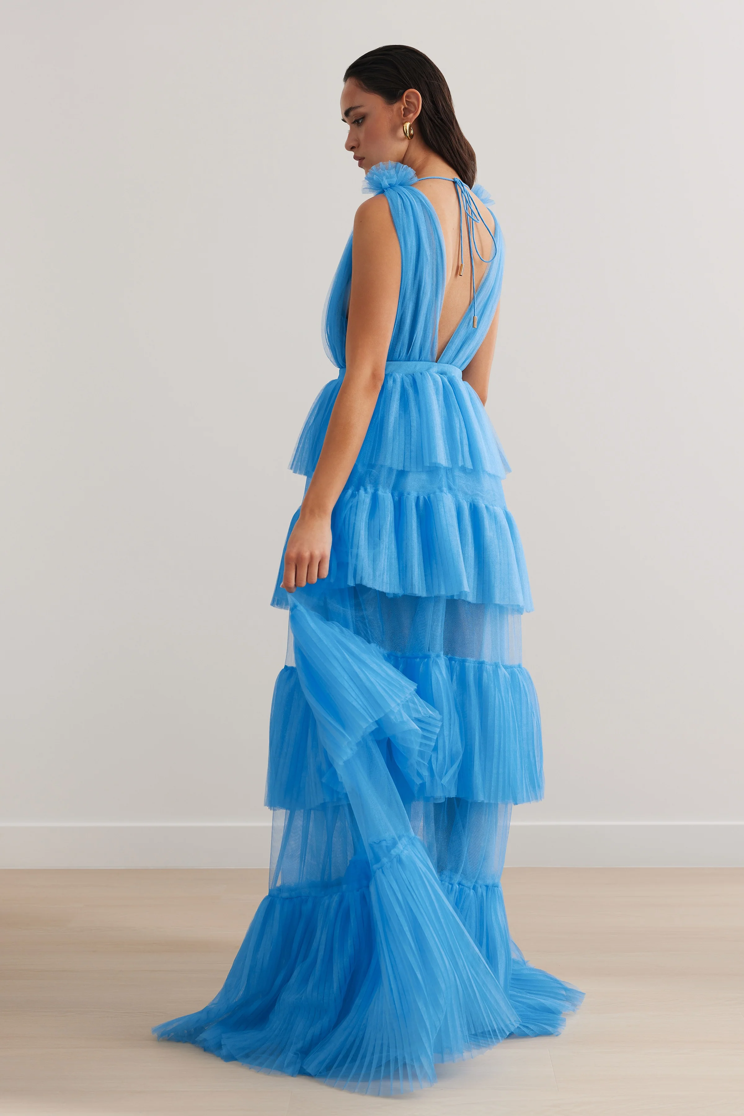 Zendaya Dress - Blue - Poueer