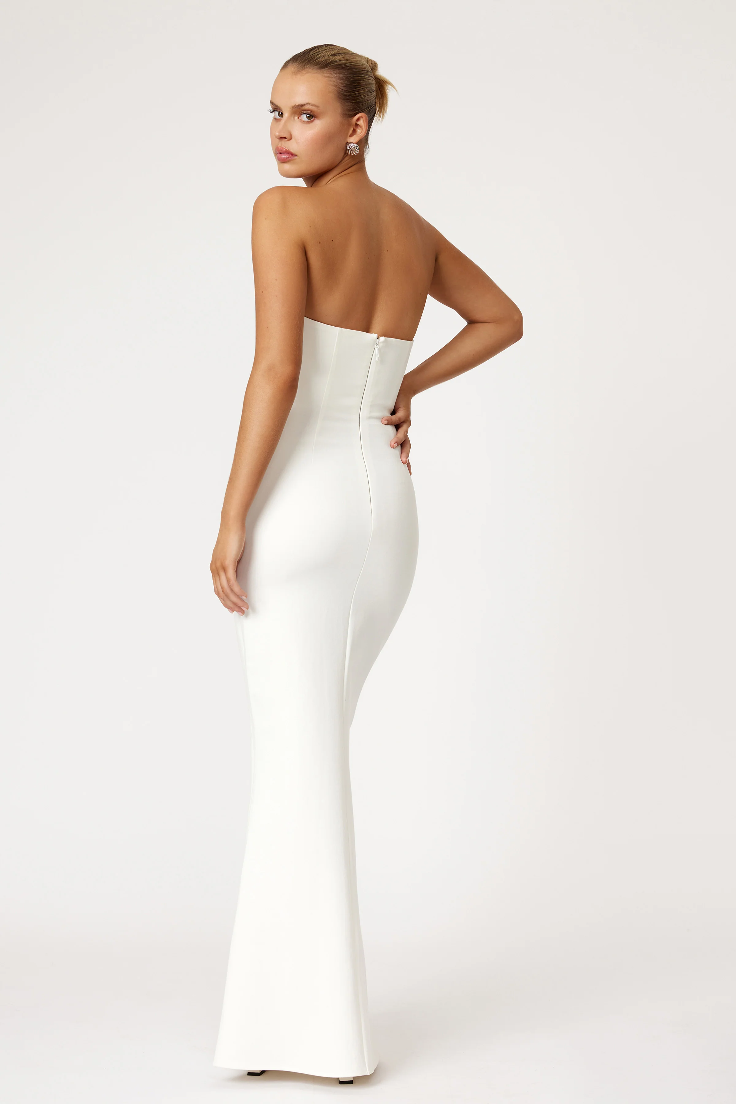 Tajo Dress - White - Poueer