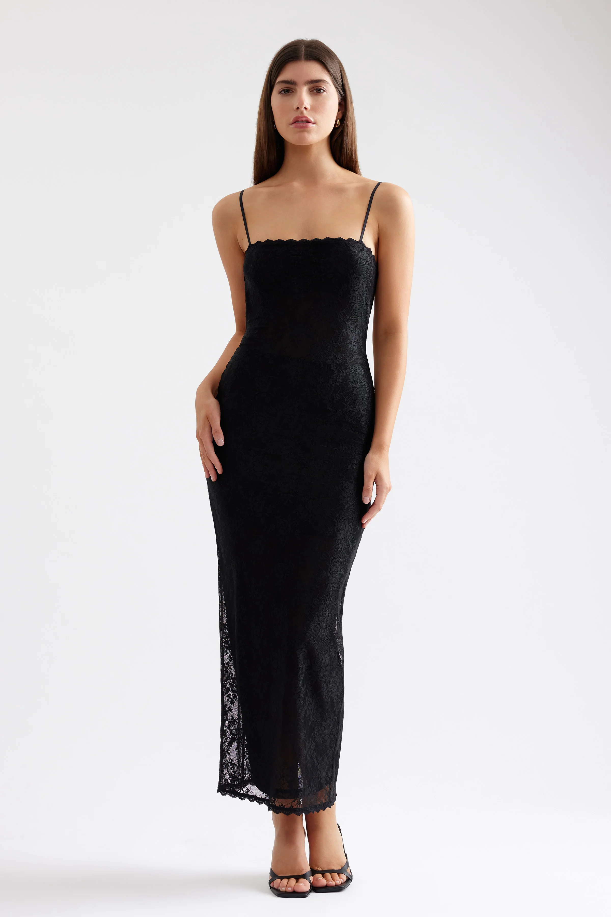 Liza Dress - Black - Poueer