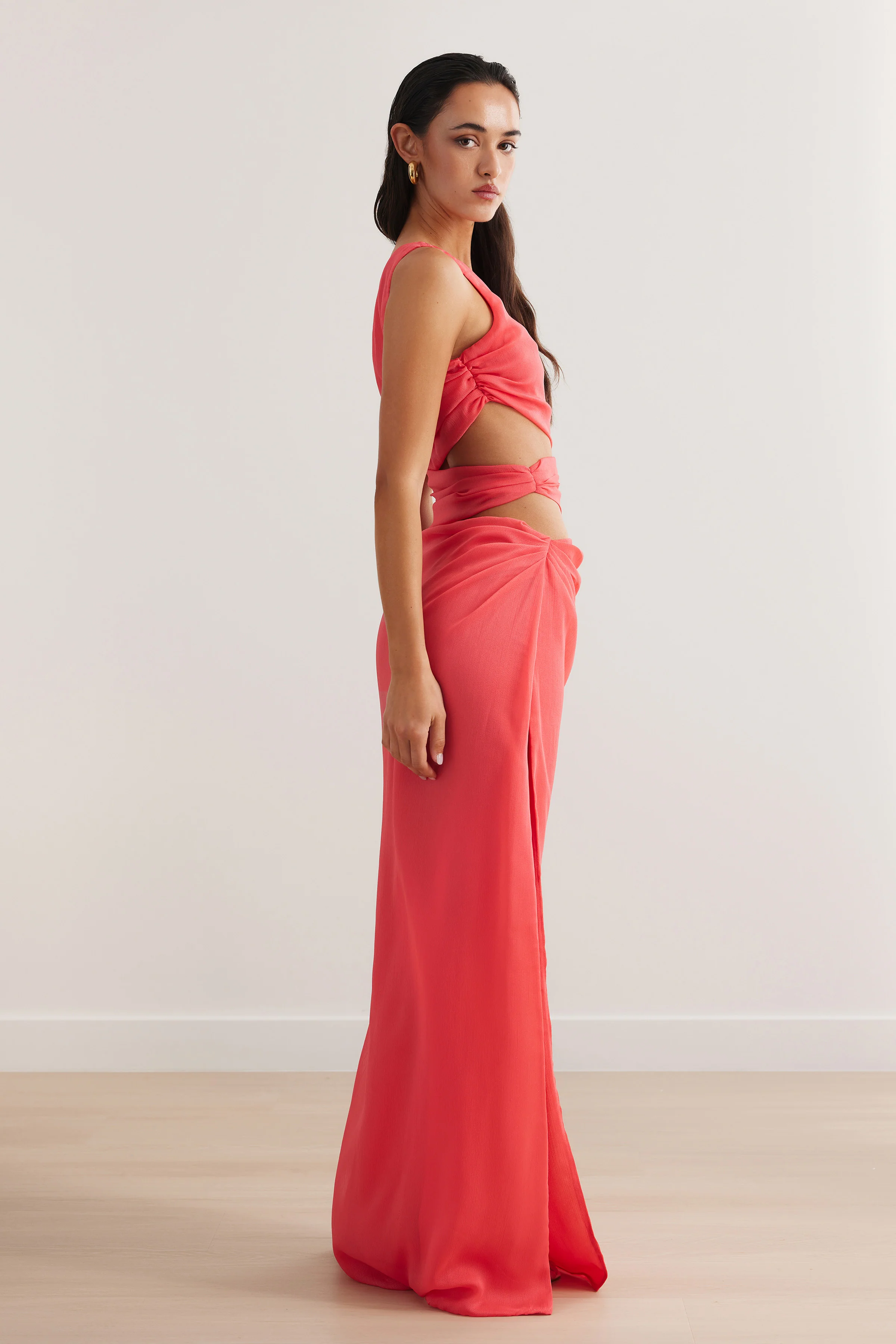 Aurea Dress - Flamingo - Poueer