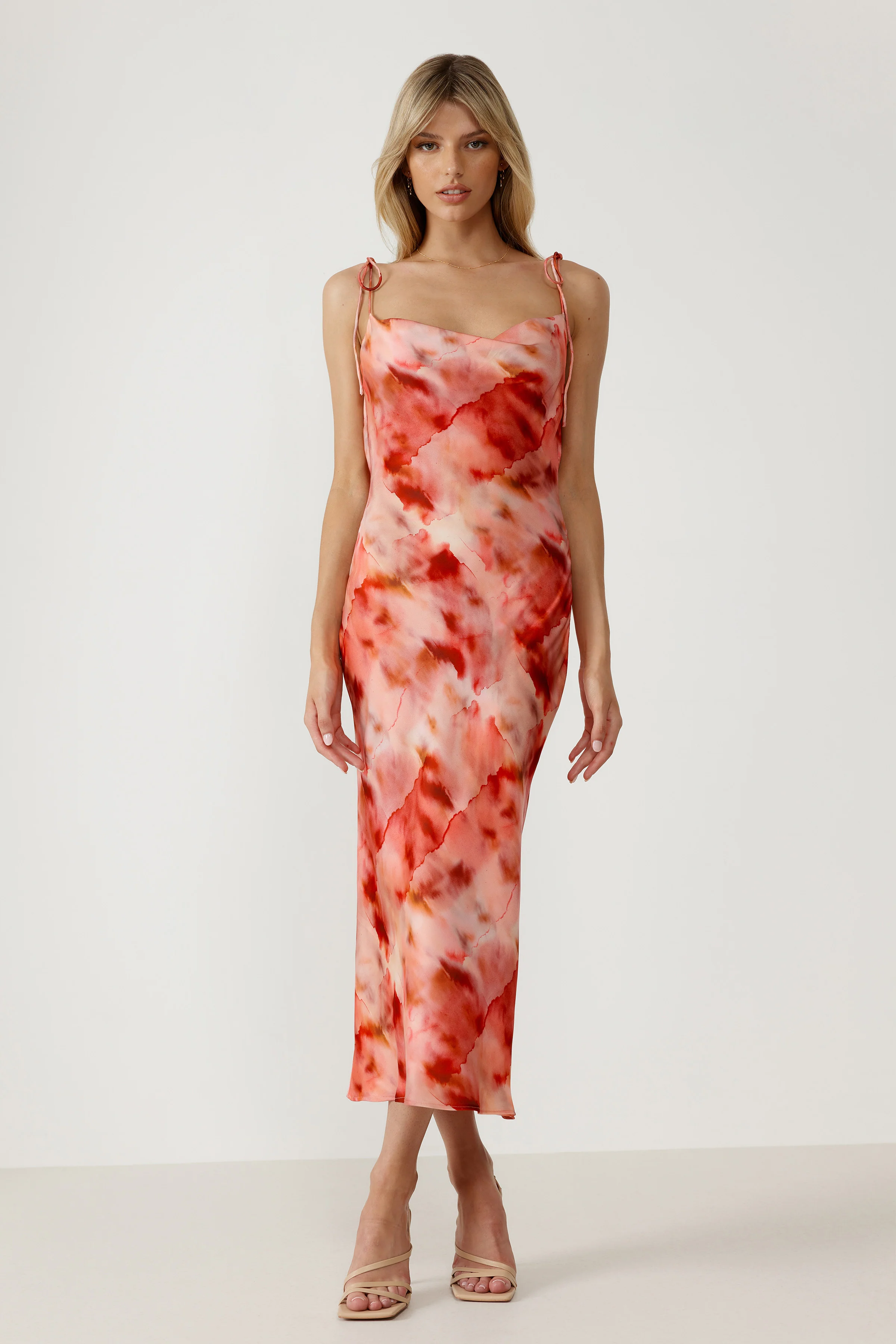 Simone Dress - Print - Poueer