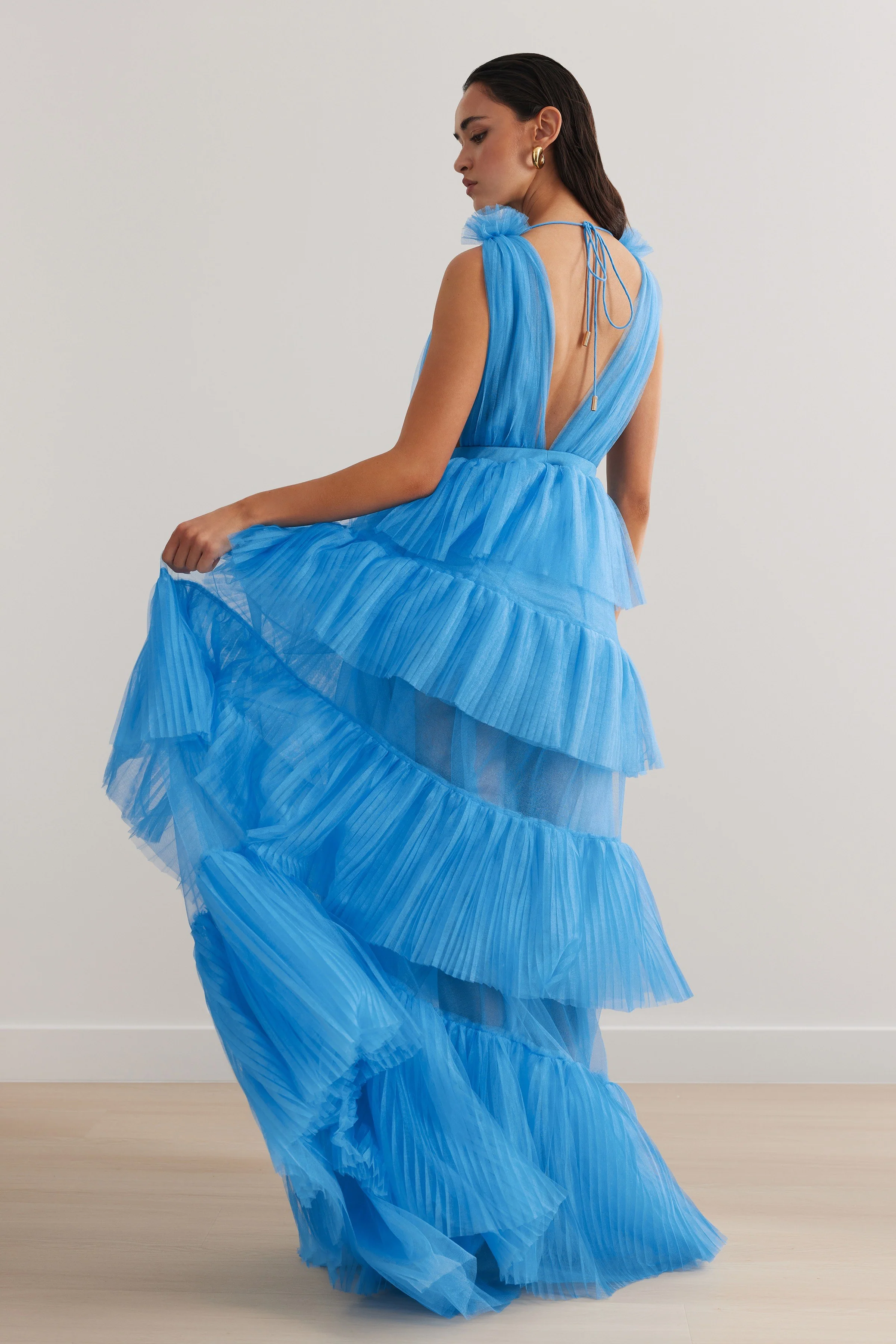 Zendaya Dress - Blue - Poueer