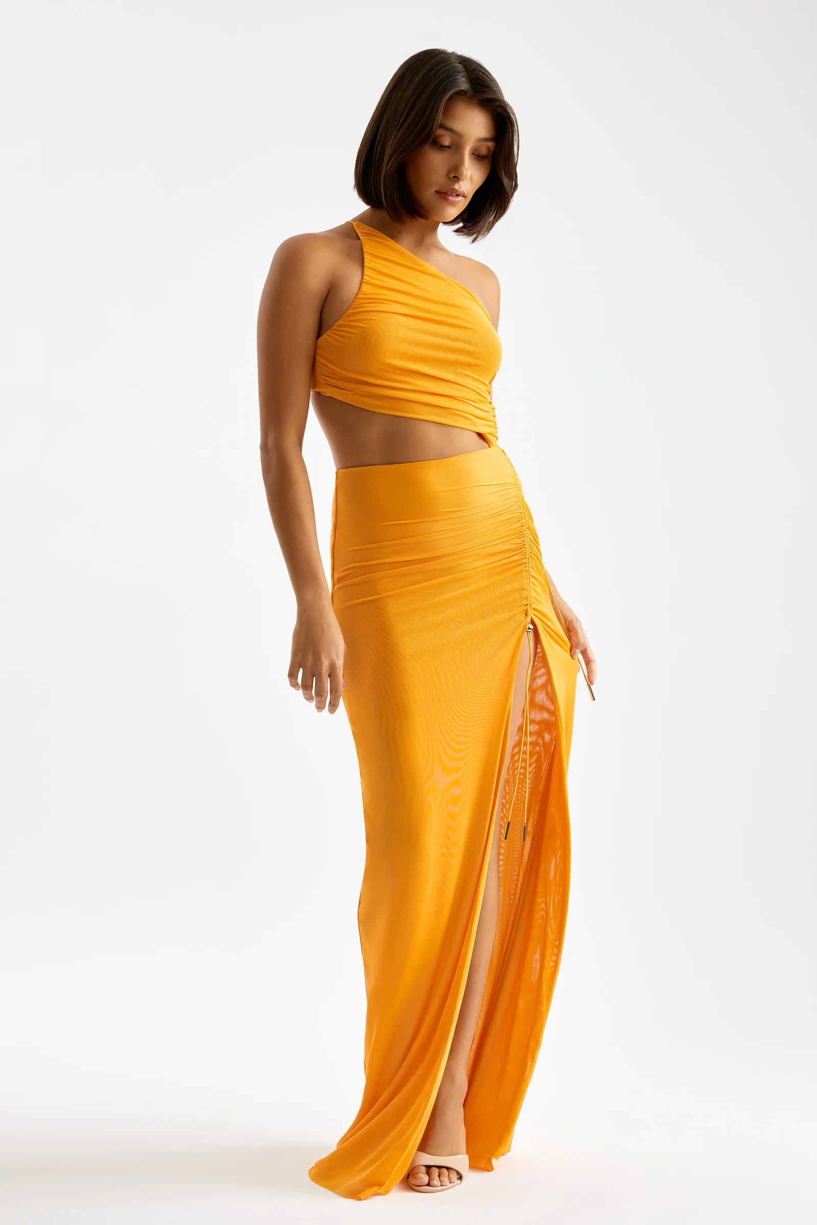 Havana Dress - Orange - Poueer