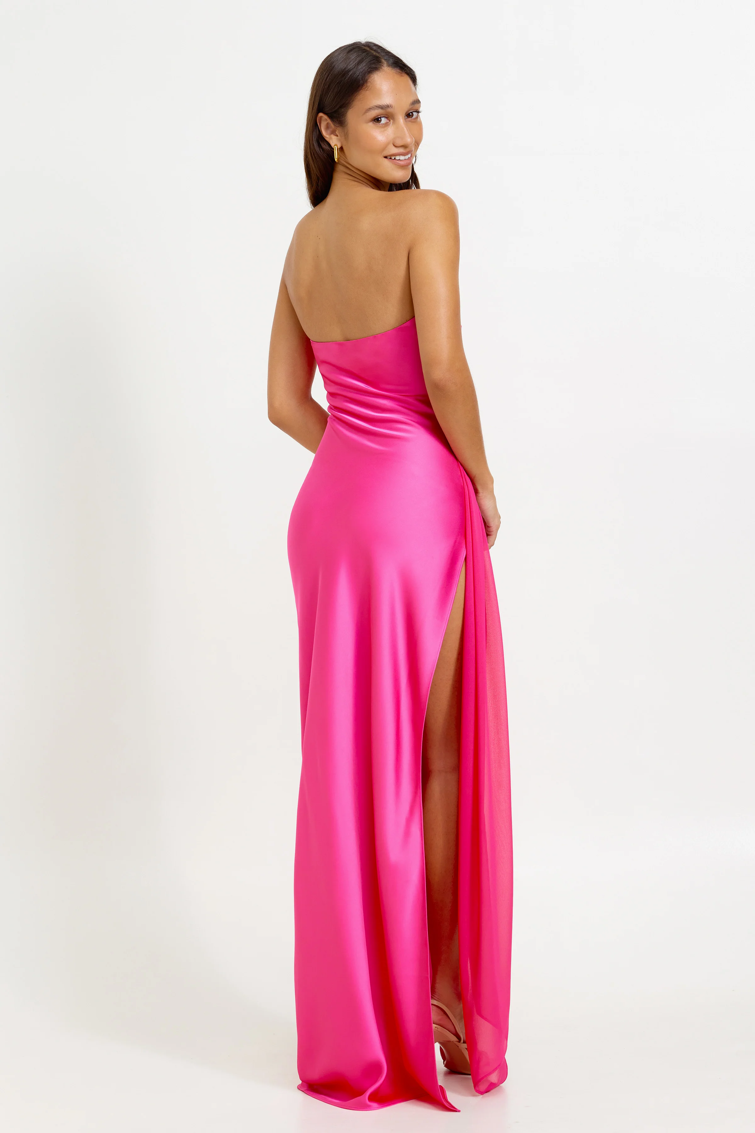 Aura Dress - Hot Pink - Poueer