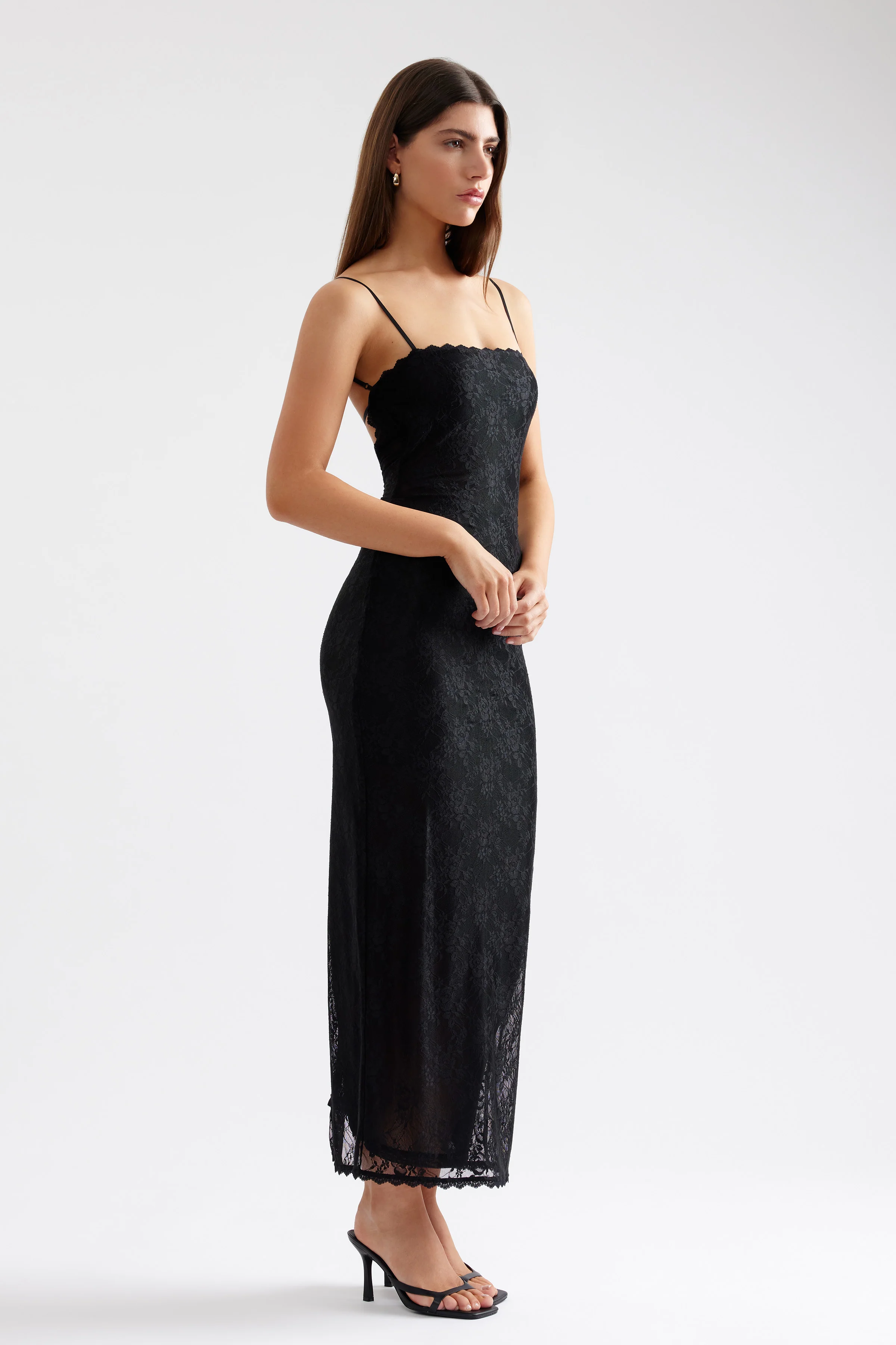 Liza Dress - Black - Poueer
