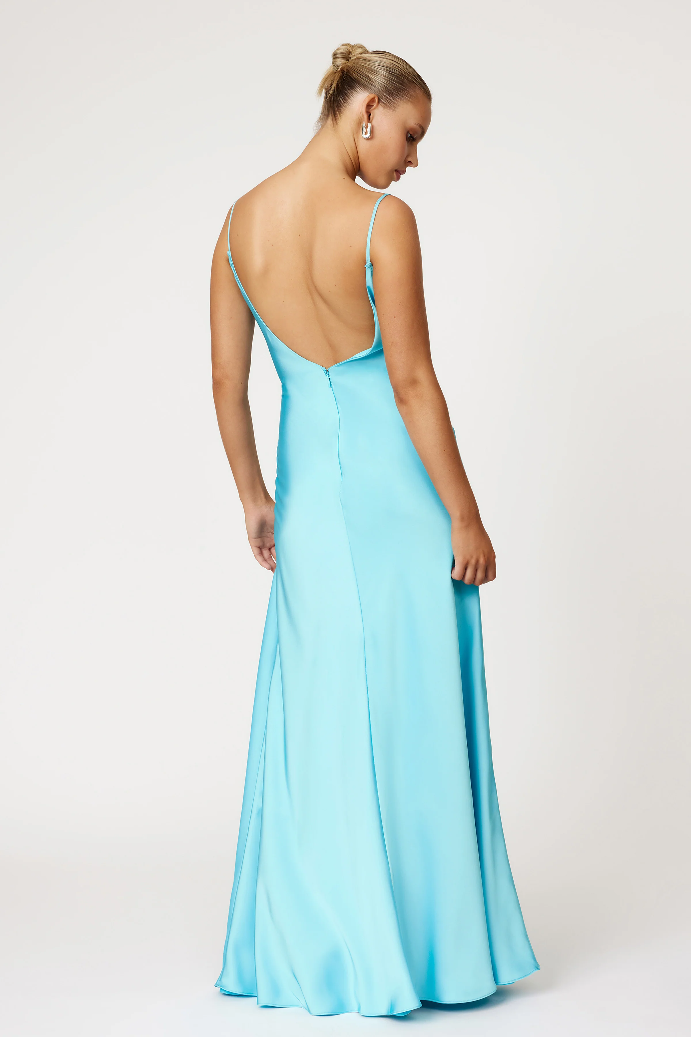 Monroe Dress - Lagoon Blue - Poueer
