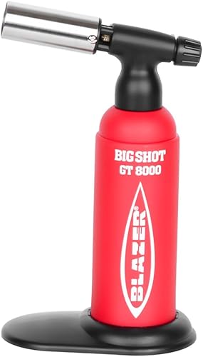 Blazer GT-8000 Red Big Shot Torch - Limited Edition (189-8000-RED) - Poueer