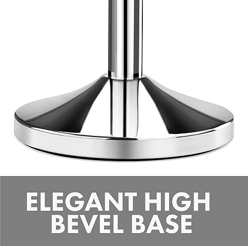 New Star Foodservice 535634 Round Top Brass Plated Stanchions, Set of 2 Posts with 1 of 79.5-Inch Red Velvet Rope - Poueer