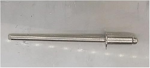 EAGLE 1: Stainless steel Rivets 1/8' x 1/4' (#43) (250, Light Stone) - Poueer