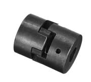 1-1/4' to 1-1/4' L099 Flexible 3-Piece L-Jaw Coupling Set & Buna-N, NBR Rubber Spider - Poueer