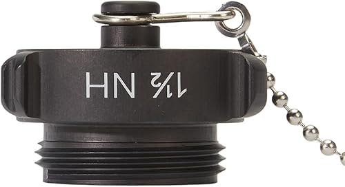Aluminum 1 1/2' NH Rocker Lug Plug with Chain - Poueer