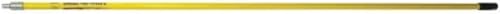 Carrand Handle, Fiberglass, Yellow, 72 in. - Poueer
