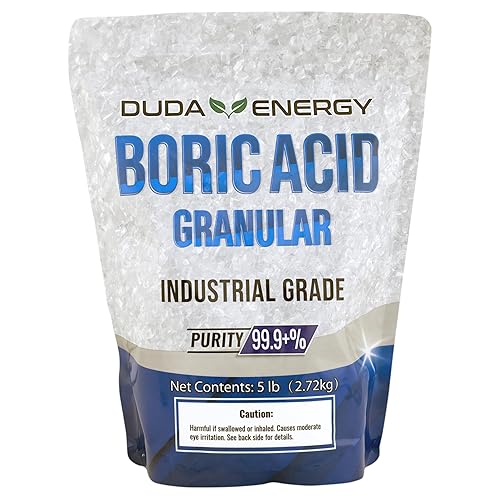 Duda Energy 55 lb Pail of Granular Boric Acid - Poueer