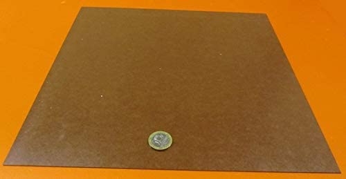 Paper XX Phenolic Sheets.031' (1/32') Thick x 12' x 12', 12 pcs. - Poueer