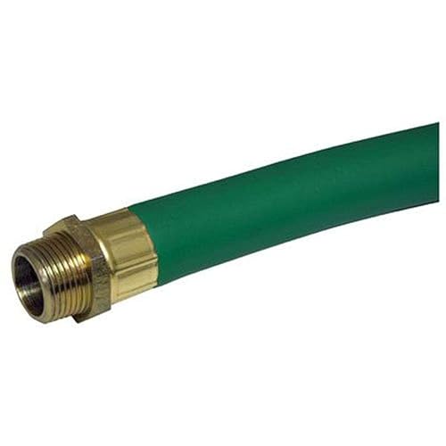 Apache 98108462 3/4' x 14' Biofuel Farm Transfer Hose Assembly with Male x Male Crimped Fittings - Poueer