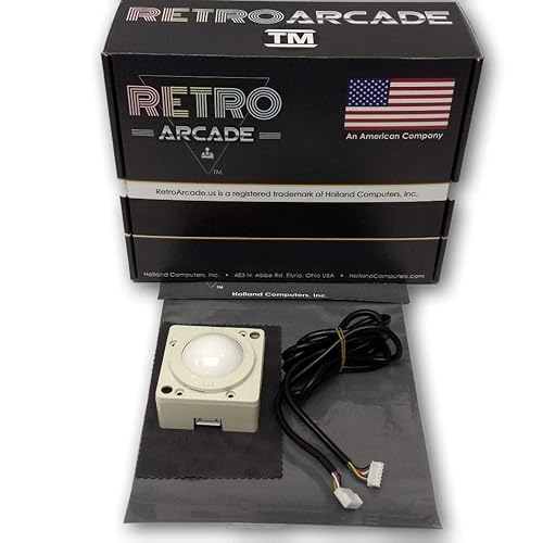 Track Ball - 2 inch Arcade Game Trackball for Jamma 60-in-1 Jamma iCade PCB Board - Poueer