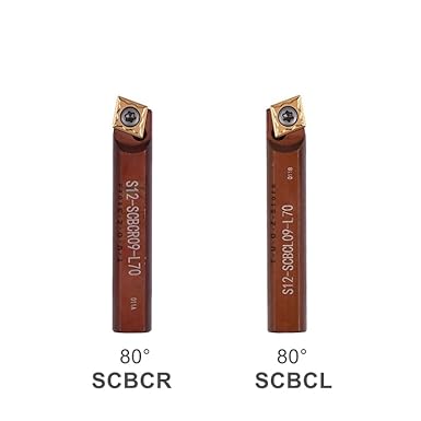 1Pcs S14X S16X SCACR SCBCR SCMCN SCACL SCBCL 06 09 L35 L45 L55 L65 L75 L85 L95 12mm 14mm 16mm CNC Turning Tools Toolholder Bar(S14X-SCACR09-L65) - Poueer