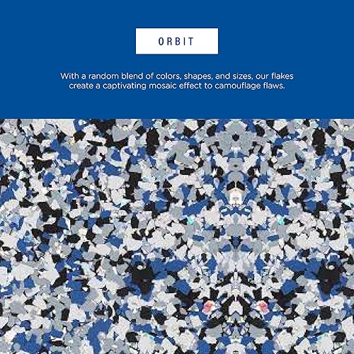 MPC Epoxy Flakes, Flakes for Epoxy Floor Projects, 25-Pound Box, Basalt - Poueer