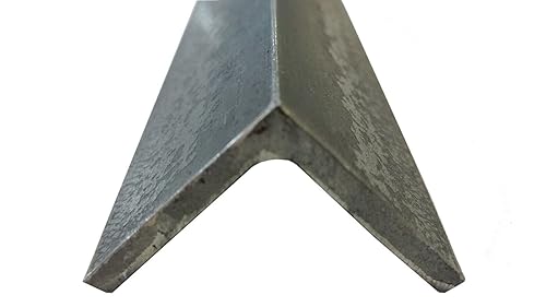 1-1/4in x 1-1/4in x 3/16in Steel Angle Iron 96in Piece - Poueer