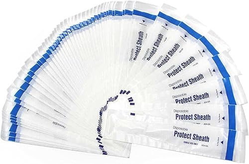 50/100/300/500/1000PCS Intra-Oral Camera Sleeve Sheath Cover Disposable Camera Sheath (300pcs/6pack) - Poueer