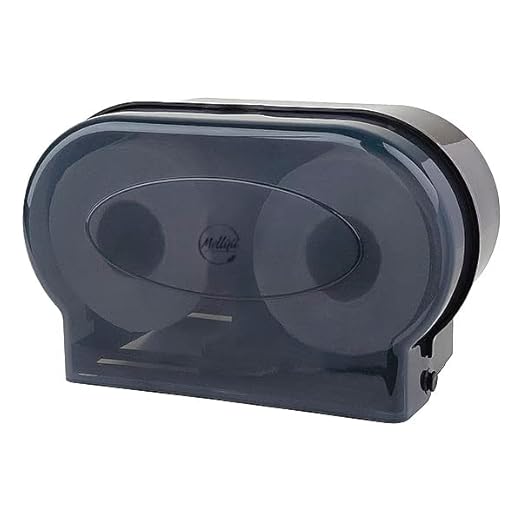 Bath Tissue Dispenser, Width 13-1/2 in, Mfr: 22LC64-A - Poueer