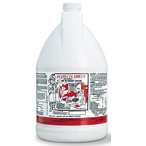 Inspecta-Shield Fire Retardant, 1 gal Jug, 1/EA - Poueer