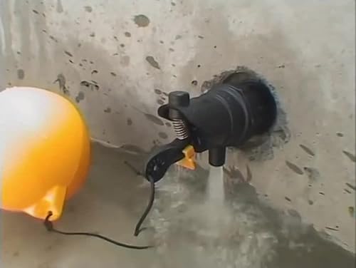 Jobe Valves J-RJV0075HF Rojo High-Flow Low-Pressure Float Valve, 4.9'-Wide Float, 3' Extension Arm, 20L/Min, 75PSI, 3/4' NPT Inlet, Yellow/Black - Poueer