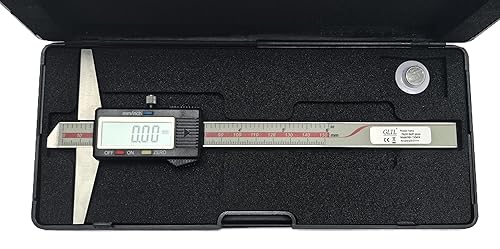 General Tools Depth Gauge Vernier Caliper 0-150mm 0-200mm,0-300mm (Digital 150mm(Double-Hook)) - Poueer